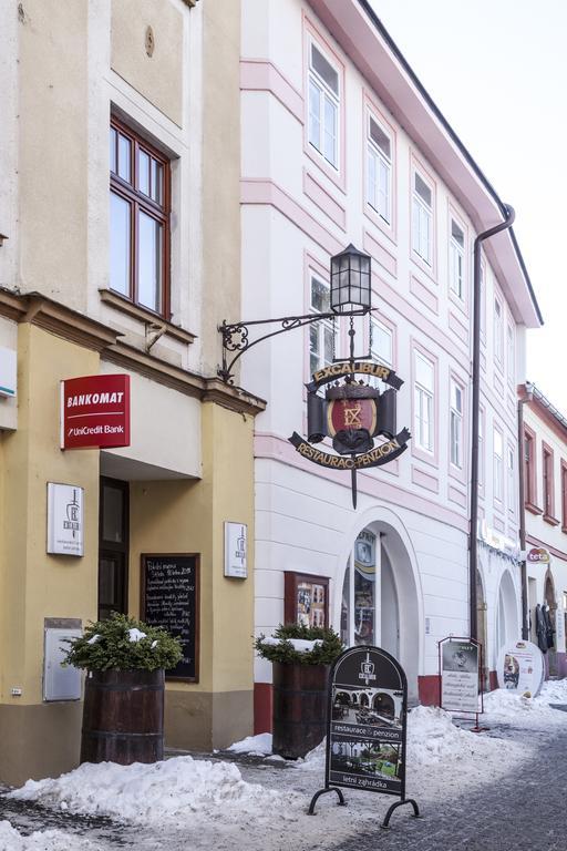 Excalibur Penzion A Restaurace Moravská Třebová Extérieur photo